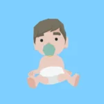 100 Years – Life Simulator gameplay screenshot showing a baby crawling