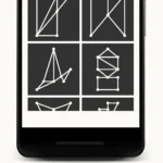 1Line & dots. Puzzle game.