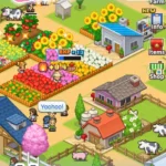 8-Bit Farm Gameplay