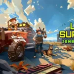 A screenshot of Last Survivor: Survival Pro showing the character aiming a weapon at a zombie.