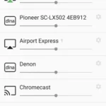AirMusic interface