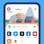 Aloha Browser interface