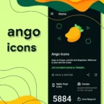 Ango Icon Pack Main Screen