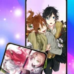 Anime Wallpaper showcasing various anime characters