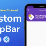 AppBar Interface showcasing various customization options