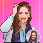 Art Me: Cartoon Avatar Editor interface