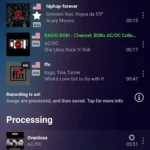 Audials Play: Radio & Podcasts browsing interface
