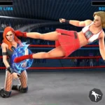 Bad Women Wrestling Gameplay Screenshot
