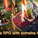 Blood Knight: Idle 3D RPG in-game screenshot showing the character and environment.