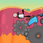Break Bones offline games showcasing different ways to break the stickman.