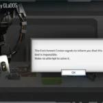 Bridge Constructor Portal gameplay screenshot showing a bridge with portals.