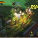 Broken Dawn II HD gameplay screenshot showing intense combat against mutants.