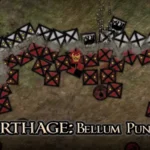 Carthage: Bellum Punicum gameplay screenshot showing a battle scene