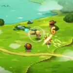 Cat Quest gameplay screenshot showing a cat fighting a dragon