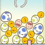 Clawbert game screen showing the claw machine and prizes