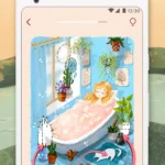 Close up of Art Puzzle gameplay showing individual puzzle pieces