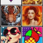 Cross Stitch: Color by Number gameplay screenshot