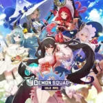 Demon Squad: Idle RPG gameplay screenshot showing different demons.
