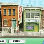 Devil’s Attorney gameplay screenshot showing the courtroom scene