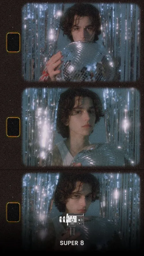 Disposable Camera - OldRoll app displaying a variety of vintage filter options for users to choose from