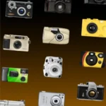 Disposable Camera – OldRoll app interface showing editing options