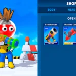 Dye Hard – Color War gameplay screenshot showing characters shooting paint.
