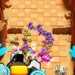 Earth Guardians gameplay screenshot showing various units and the game interface