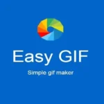 Easy GIF app interface displaying GIF editing tools