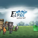 Elroi Defense War gameplay screenshot showing various characters