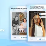 EnhanceFox AI Photo Enhancer Main Screen