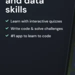 Enki app interface displaying coding exercises
