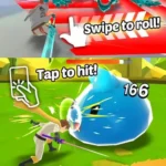 Every Hero gameplay screenshot showing a character fighting monsters