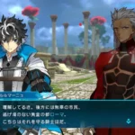Fate/EXTELLA LINK gameplay screenshot showing intense combat.