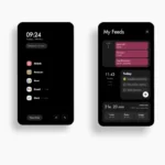 Flow Minimalist Launcher home screen