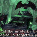 Gameplay screenshot of Bathory - The Bloody Countess showing a dark and mysterious room with clues scattered around.