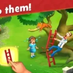 Gardenscapes gameplay screenshot