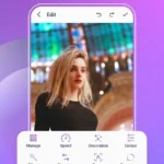 GIF editing interface of GIF Maker, GIF Editor