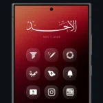 Glassify Icon Pack icon preview on dark background