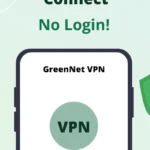 GreenNet app interface on a phone