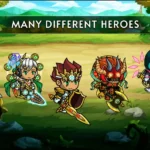 Idle heroes – afk 2d game rpg screen capture