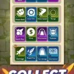 Idle Kingdom: TD Offline Game gameplay screenshot showing towers and enemies.