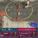 Idle Survivor – Tower Defense gameplay screenshot showing the tower defense mechanics