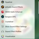 jetAudio HD Music Player Plus interface