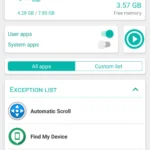 KillApps interface overview