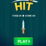 Knife Hit gameplay screenshot