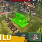 Last Outlander gameplay screenshot showing the character fighting a goblin