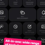 Lensa MOD APK Interface