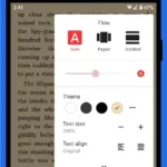 Lithium EPUB Reader Interface