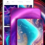 Magic Fluids Wallpaper Home Screen