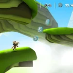 Manuganu gameplay screenshot showing the character running